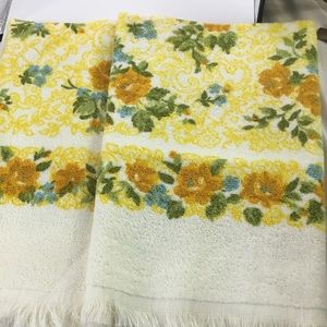 Vintage Tastemaker 70s Hand towel set. USA
